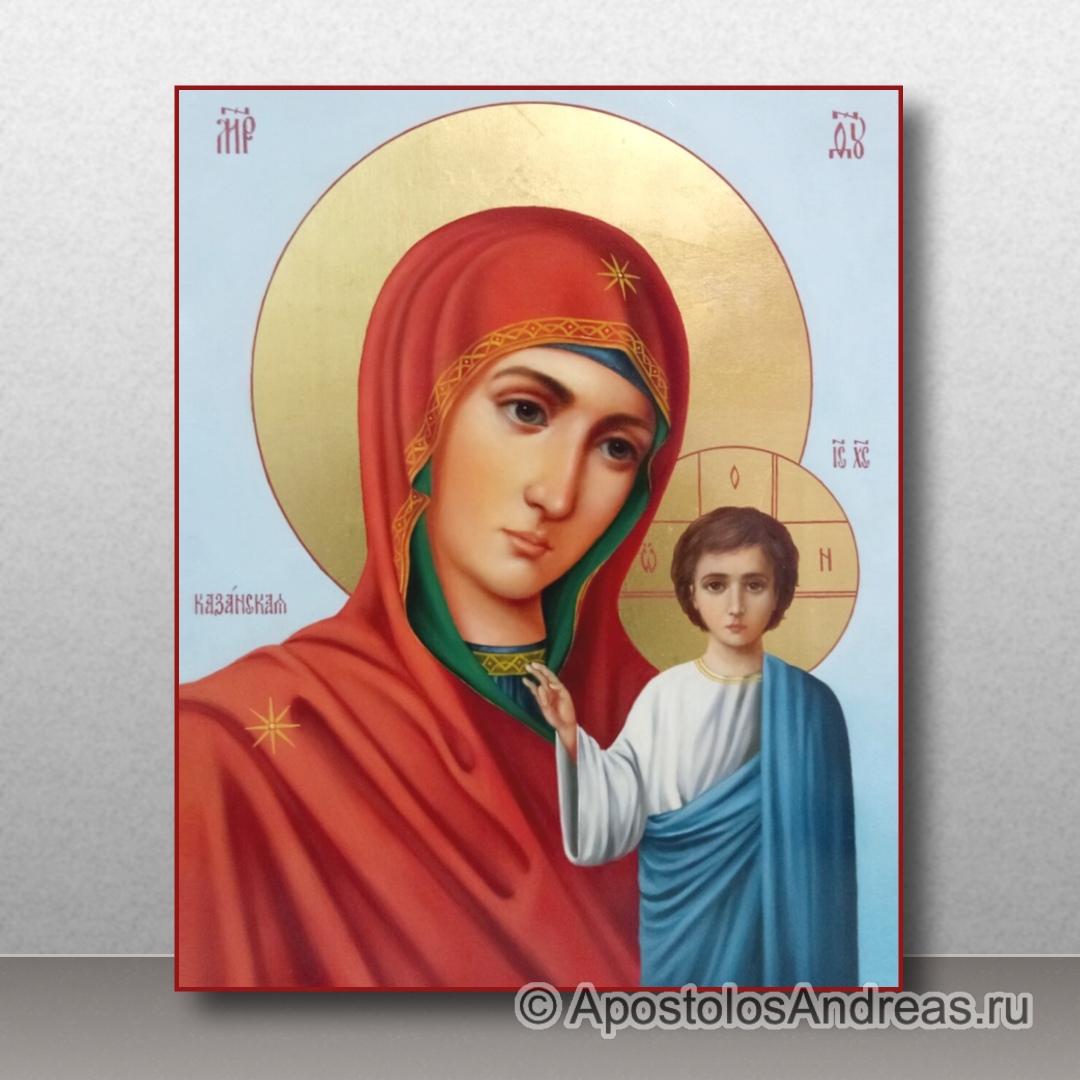Икона Казанская Божия Матерь | Образец № 12