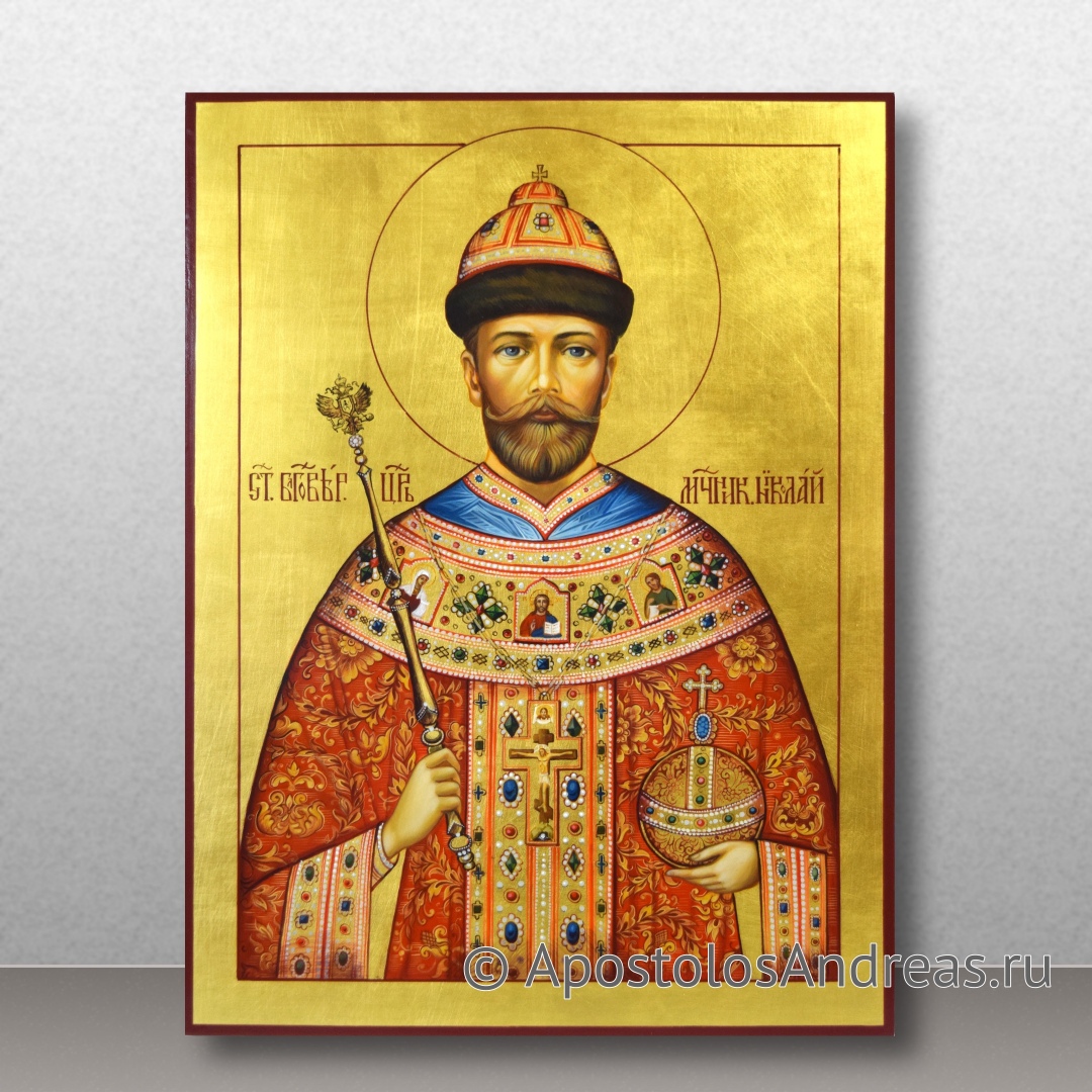 Икона Николай Романов, царь, страстотерпец | Образец № 3