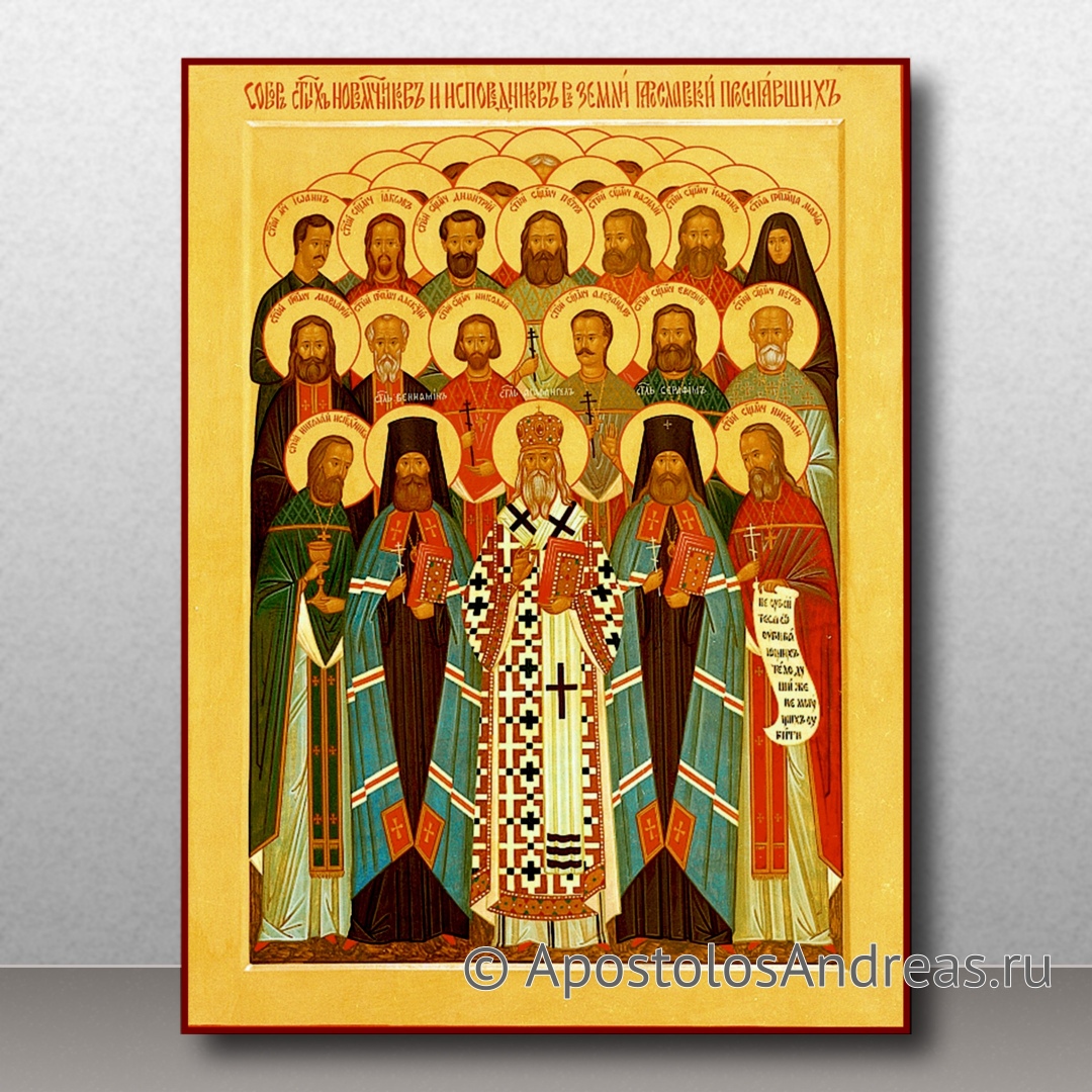Икона Собор Ярославских святых | Образец № 1