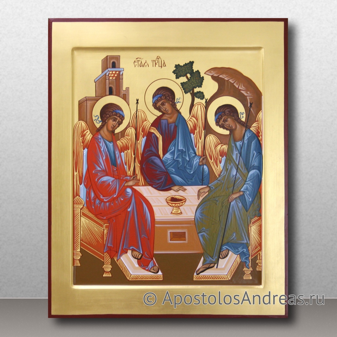 Икона Святая Троица (Рублевская) | Образец № 11
