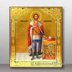 Икона Александр Невский, благоверный великий князь, миниатюра № 18