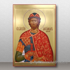Икона Александр Невский, благоверный великий князь, миниатюра № 24