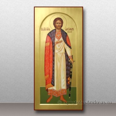 Мерная икона Александр Невский с арочным ковчегом, миниатюра № 32