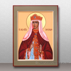 Именная икона Александра Романова, поясная, миниатюра № 6