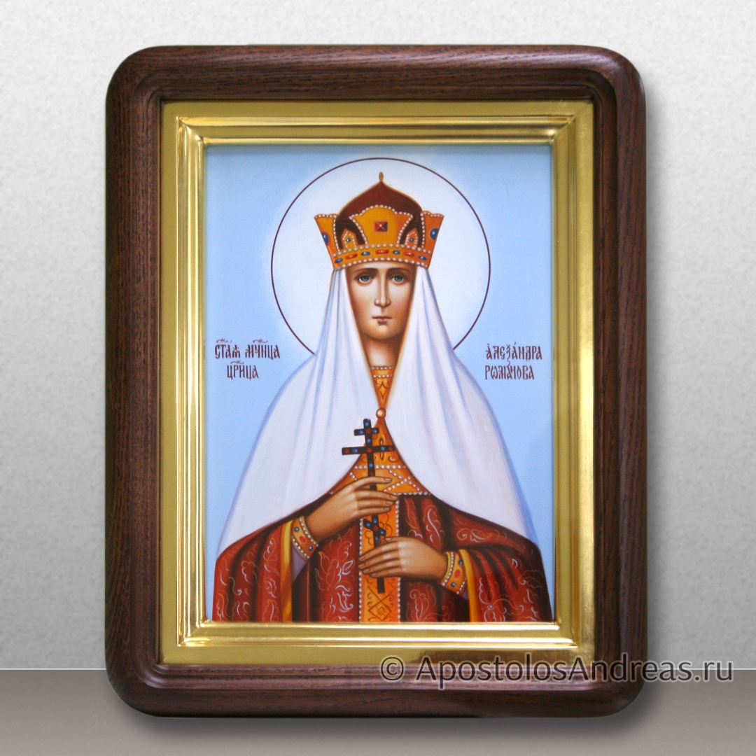 Икона Александра Романова (академическое письмо), образец № 7