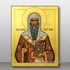 Именная икона Алексий митрополит Московский, миниатюра № 2