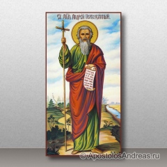 Живописная мерная икона Андрея апостола, миниатюра № 4