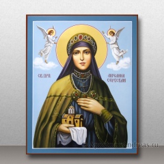 Икона Ангелина Сербская, королева, преподобная, миниатюра № 7