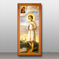 Мерная икона Артемия Веркольского (с пейзажем), миниатюра № 4