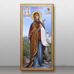 Икона Боголюбская Божия Матерь, миниатюра № 3