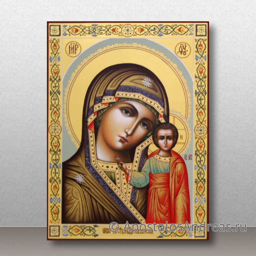 Икона Казанская Божия Матерь | Образец № 21