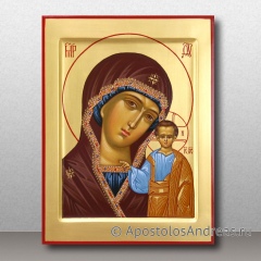 Икона Казанская Божия Матерь, миниатюра № 42