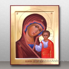 Икона Казанская Божия Матерь, миниатюра № 49