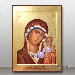 Икона Казанская Божия Матерь, миниатюра № 50