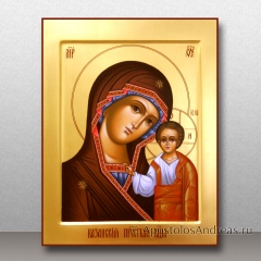 Икона Казанская Божия Матерь, миниатюра № 51