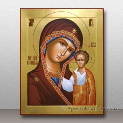 Икона Казанская Божия Матерь, миниатюра № 55