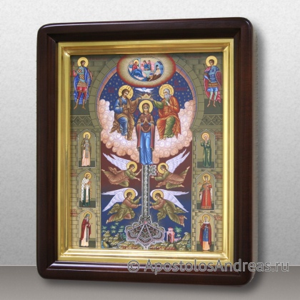 Рукописная икона Ключ разумения