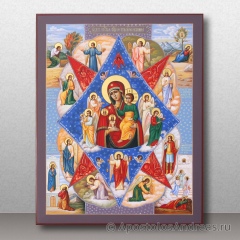 Икона Неопалимая купина, миниатюра № 3