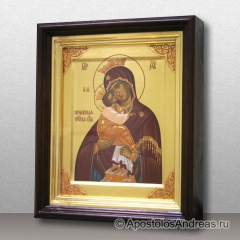 Икона Божья Матерь Почаевская, с росписью, миниатюра № 2