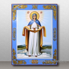 Икона Покров Пресвятой Богородицы, миниатюра № 13