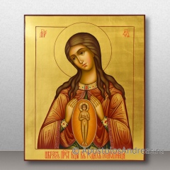 Икона Помощница в родах, миниатюра № 1