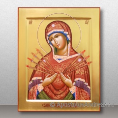 Икона Семистрельная Божия Матерь, миниатюра № 10