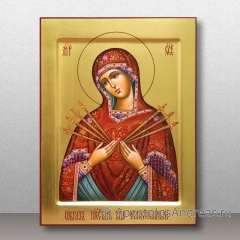 Икона Семистрельная Божия Матерь, миниатюра № 12