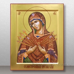 Икона Семистрельная Божия Матерь, миниатюра № 13