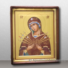 Икона Семистрельная Божия Матерь, миниатюра № 18