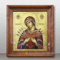 Икона Семистрельная Божия Матерь, миниатюра № 7