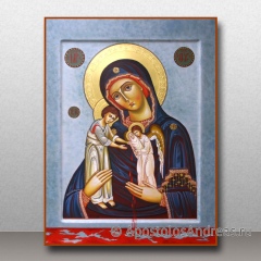 Икона Скорбящая о младенцах, во чреве убиенных, миниатюра № 1