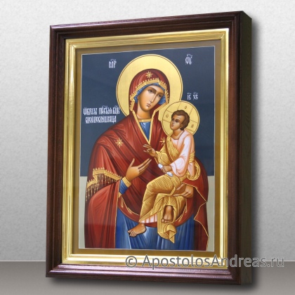 Рукописная икона Скоропослушница