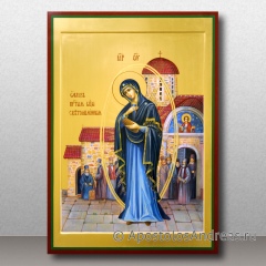 Икона Светоявленная Божия Матерь (Светописанная), миниатюра № 1