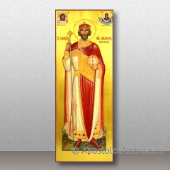 Икона Борис (в крещении Михаил) Болгарский, равноапостольный, миниатюра № 1