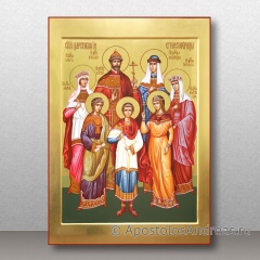 Икона Царская семья (Царственные страстотерпцы), миниатюра № 9