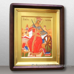 Икона Екатерина Александрийская, дева, великомученица, миниатюра № 11