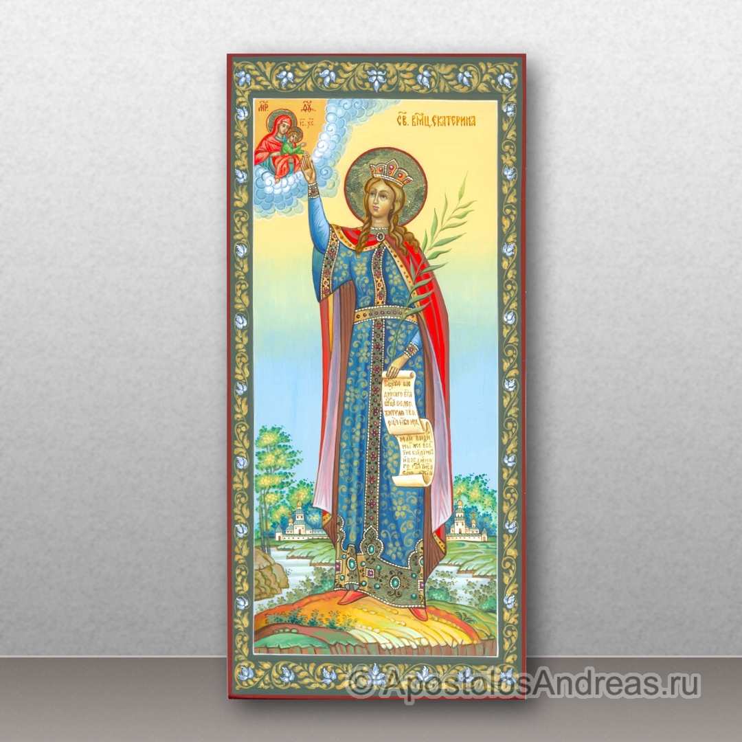 Икона Екатерина великомученица | Образец № 2