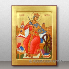 Икона Екатерина Александрийская, дева, великомученица, миниатюра № 7