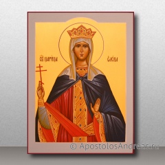 Икона Елена Константинопольская, царица, равноапостольная, миниатюра № 15