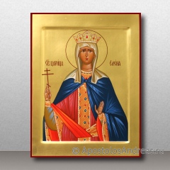 Икона Елена Константинопольская, царица, равноапостольная, миниатюра № 16