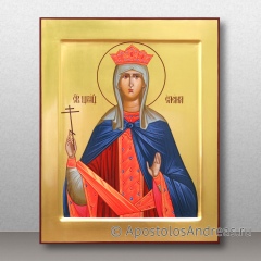 Икона Елена Константинопольская, царица, равноапостольная, миниатюра № 9