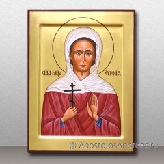 Икона Евгения Римская, преподобномученица, дева, миниатюра № 1