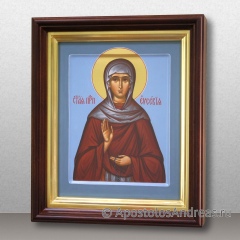 Икона Евсевия (Ксения) Миласская, преподобная, диакониса, миниатюра № 1