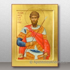 Икона Феодор Тирон, великомученик, миниатюра № 1