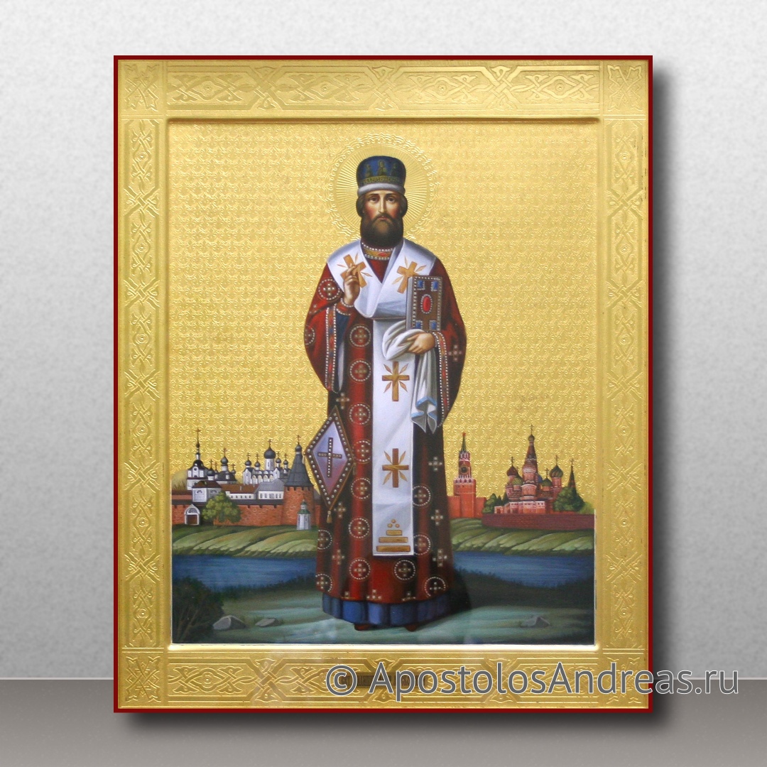 Икона Филипп митрополит Московский и всея Руси | Образец № 2