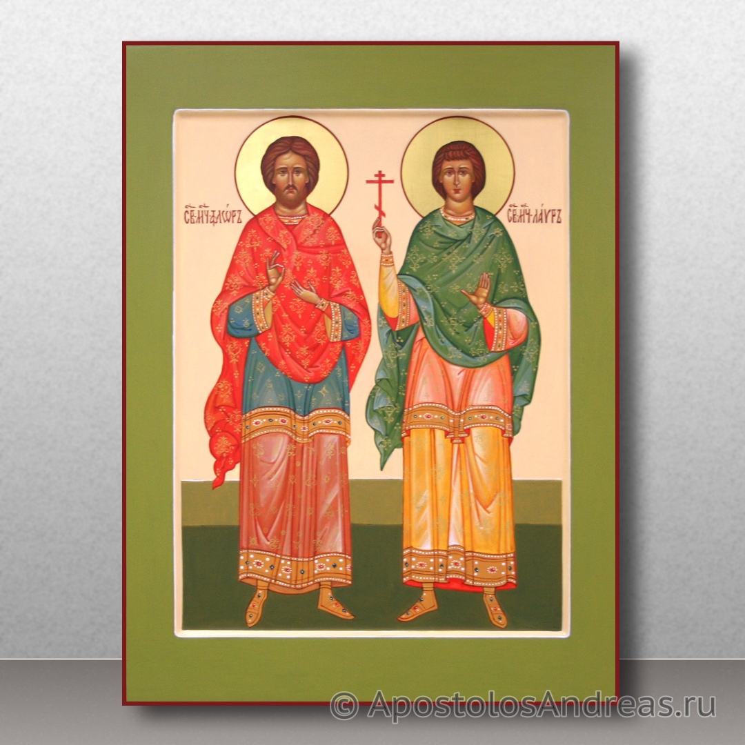 Икона Флор и Лавр Иллирийские мученики | Образец № 2