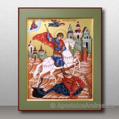 Икона Георгий Победоносец, великомученик, миниатюра № 26