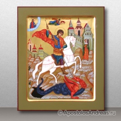 Икона Георгий Победоносец, великомученик, миниатюра № 6