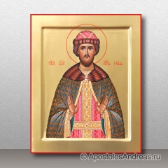 Икона Глеб Владимирский, благоверный князь, миниатюра № 2