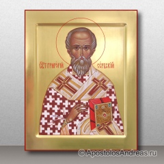 Икона Григорий Сербский, епископ, святитель, миниатюра № 1